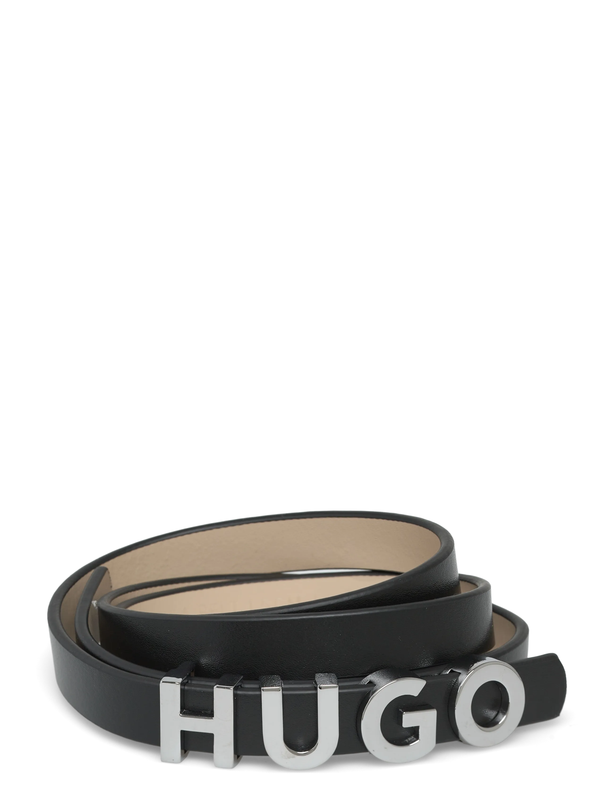 HUGO Zula Belt 1,5cm, 85, Black, Belts > Casual Belt, Dame