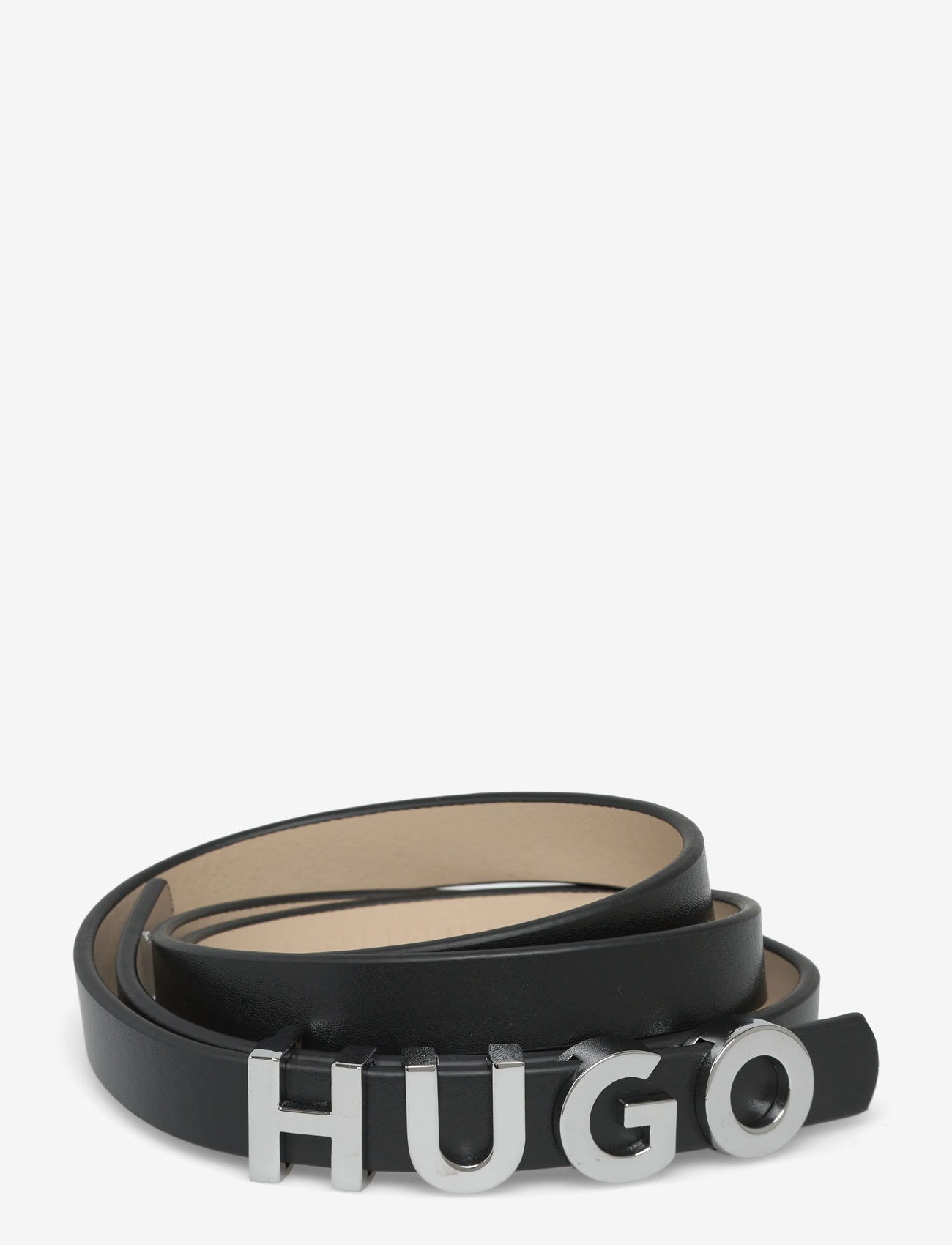 HUGO - Zula Belt 1,5cm - vardagsskärp - black - 0