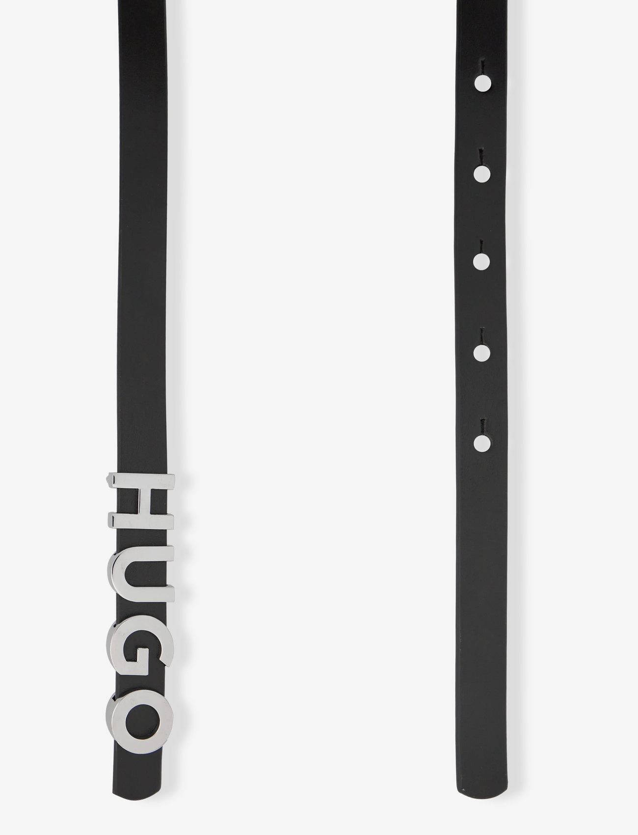 HUGO - Zula Belt 1,5cm - vardagsskärp - black - 1