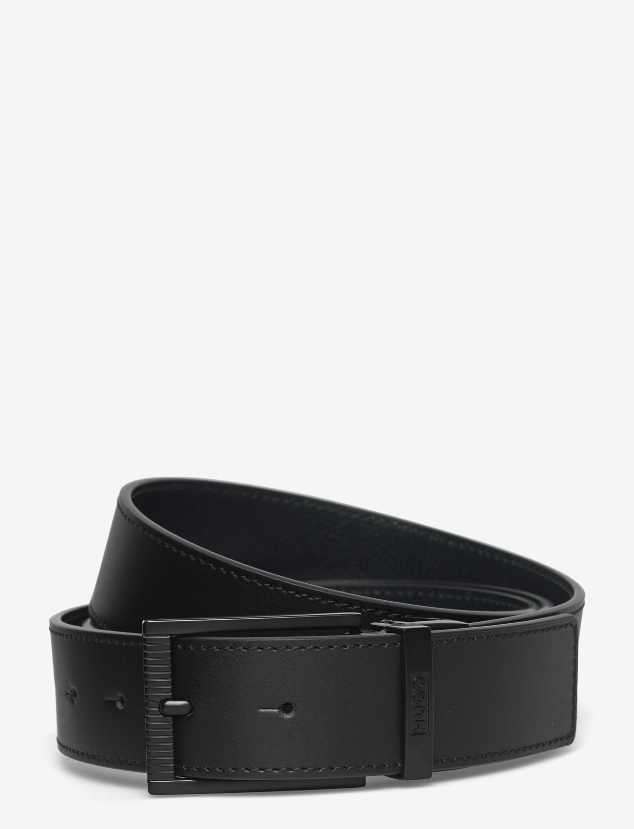 HUGO - Gilbert-soft_Or35 - klassiska skärp - black - 1