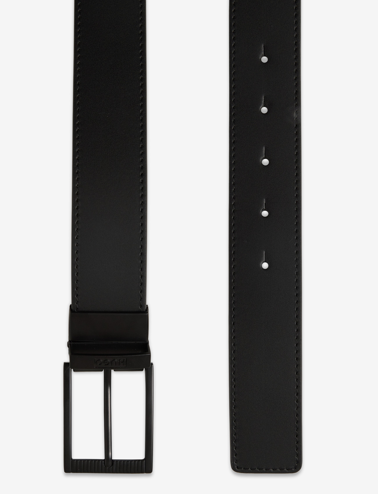 HUGO - Gilbert-soft_Or35 - klassiska skärp - black - 2