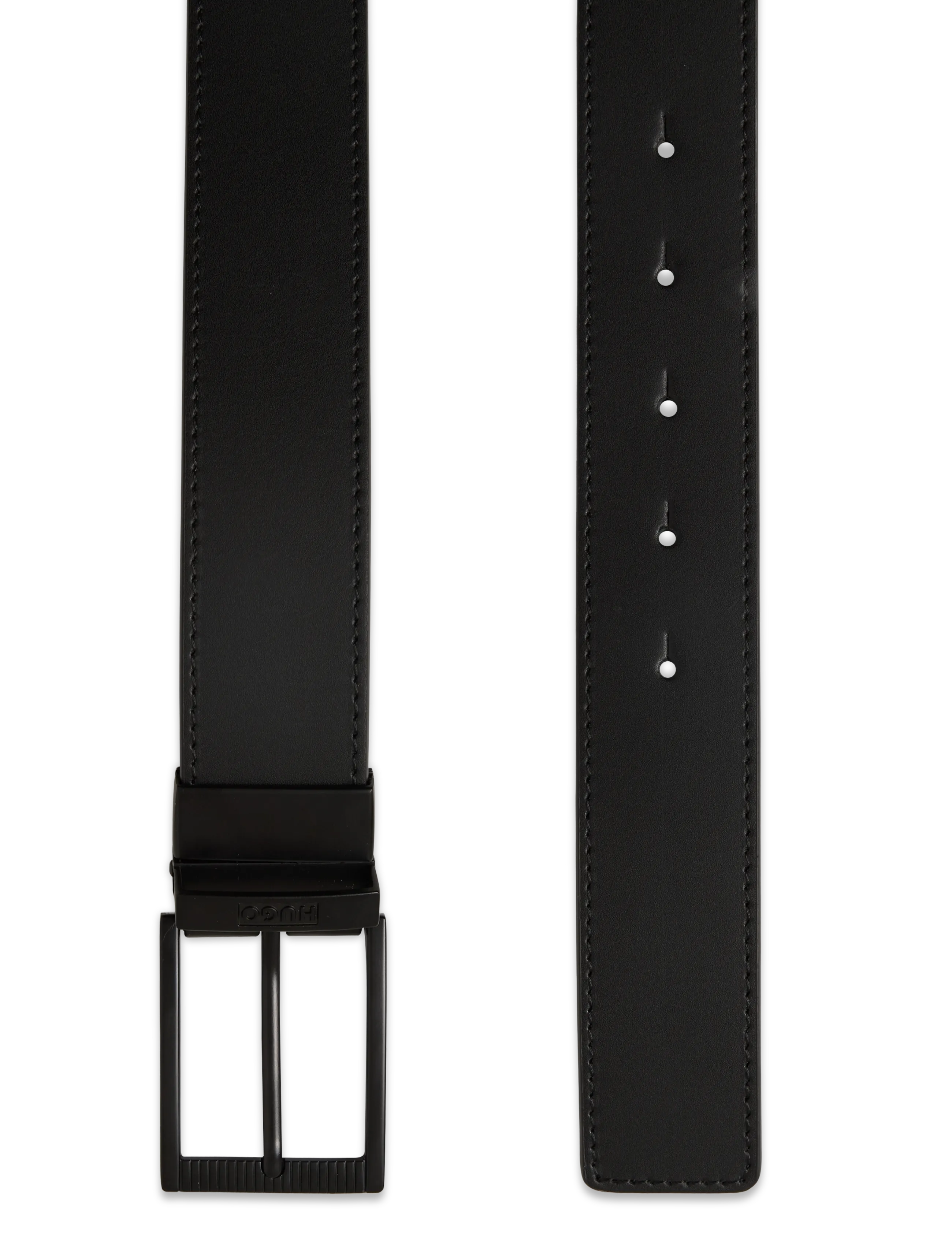 HUGO - Gilbert-soft_Or35 - belts - black - 2
