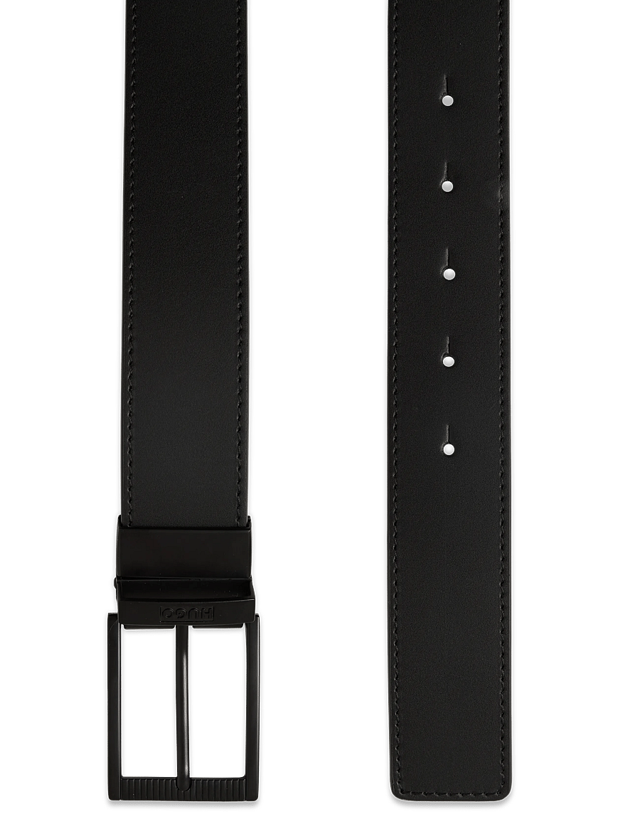 HUGO - Gilbert-soft_Or35 - klassiske bælter - black - 2
