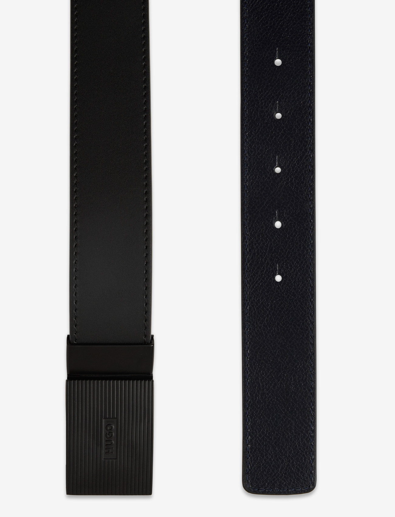HUGO - Gilbert-soft_Or35 - klassiska skärp - black - 3