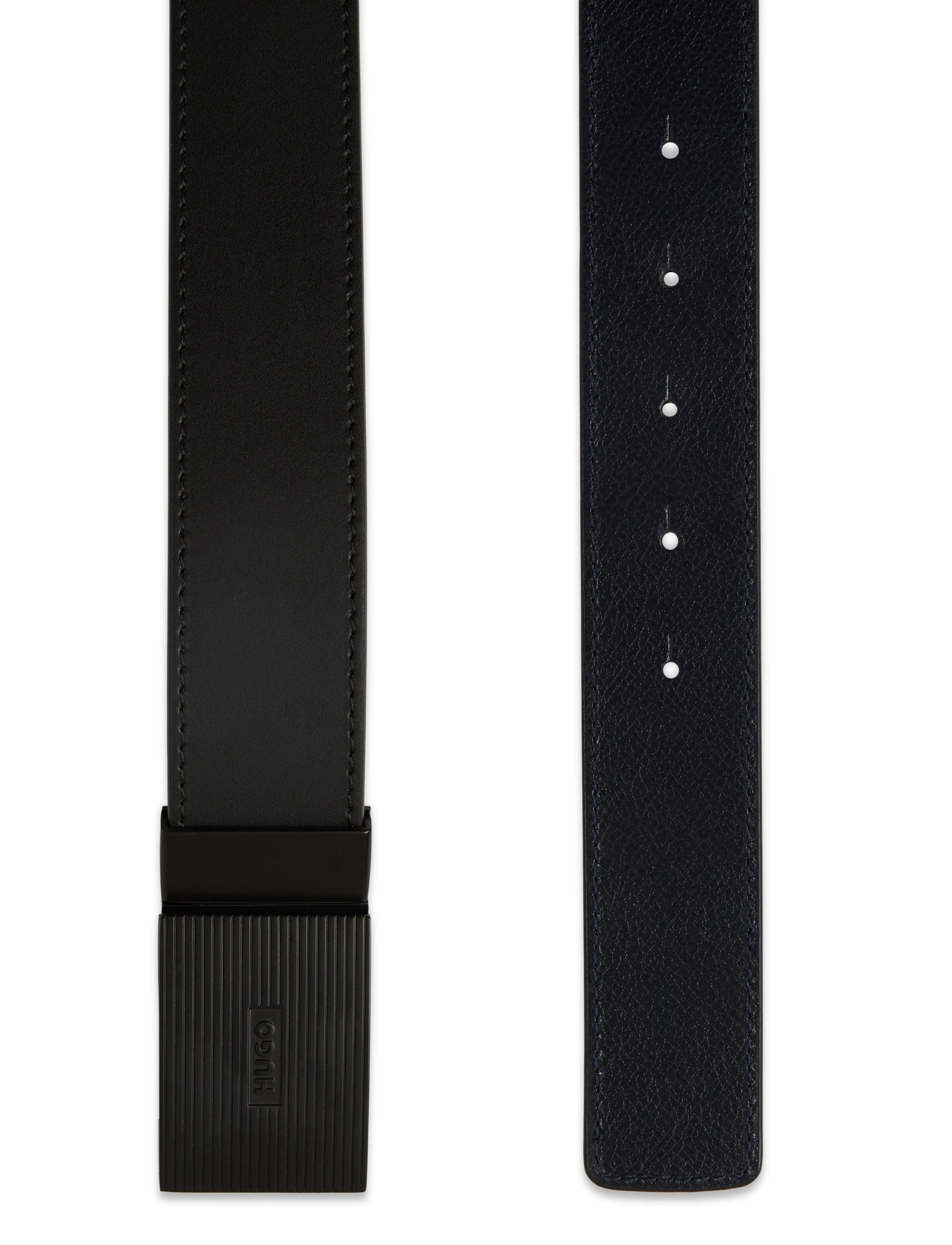 HUGO - Gilbert-soft_Or35 - belts - black - 3