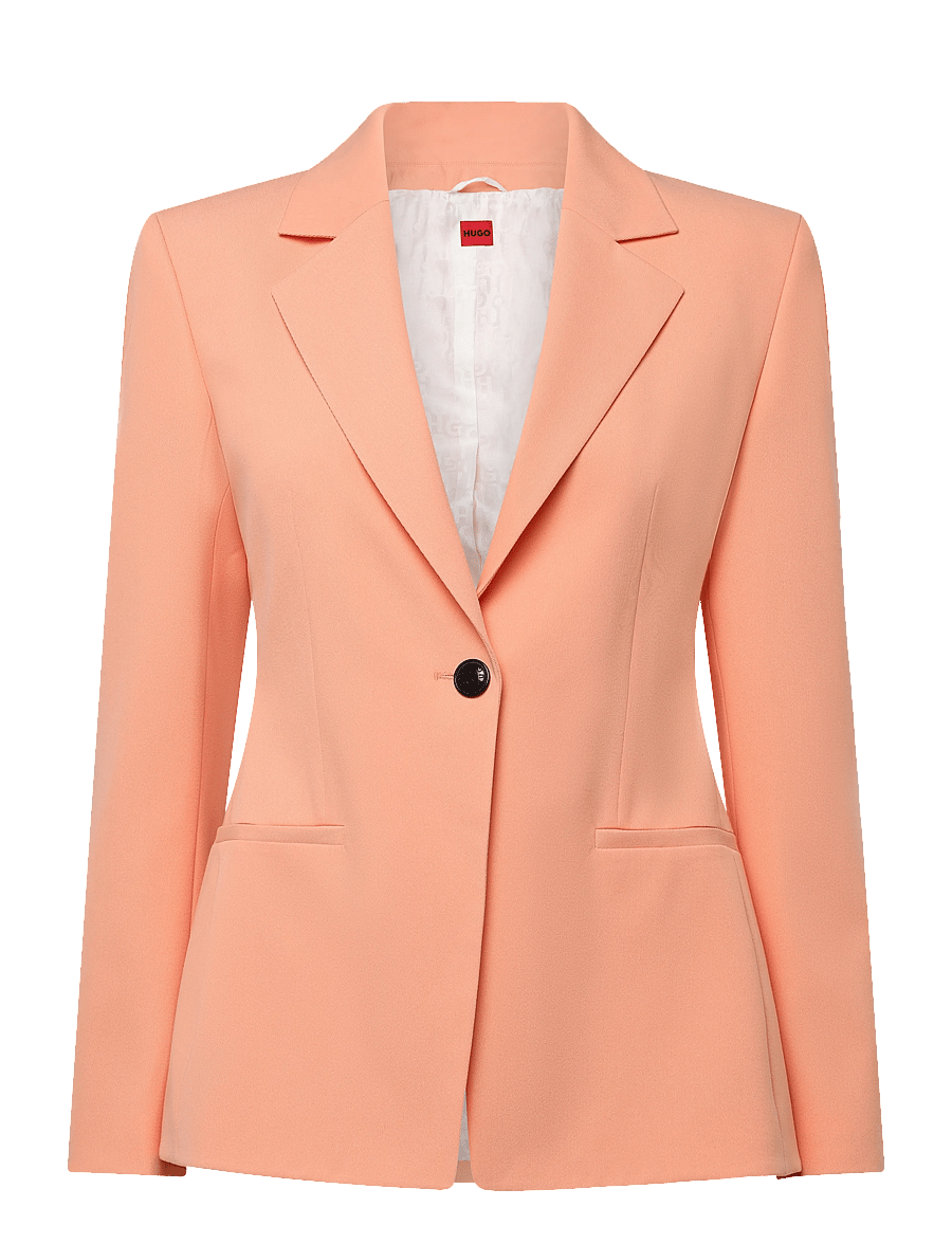 HUGO - Azenea - einreihige blazer - bright orange - 1