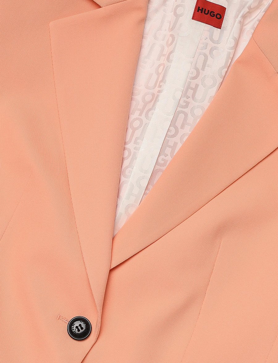 HUGO - Azenea - einreihige blazer - bright orange - 5