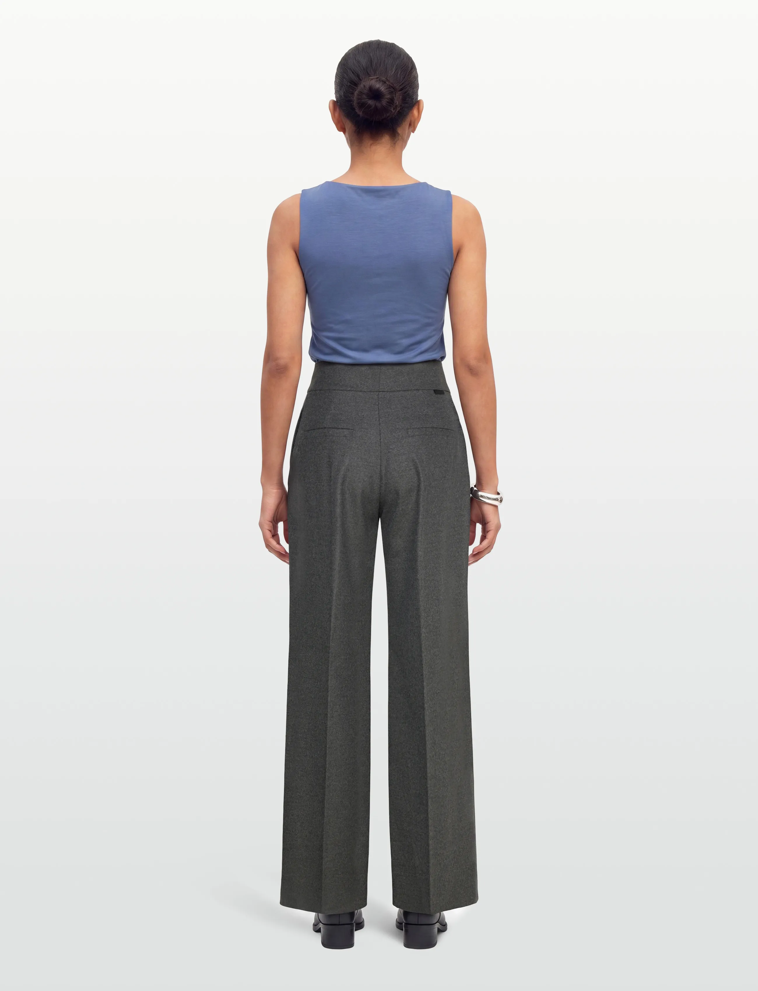 HUGO - Himia - habitbukser - dark grey - 4