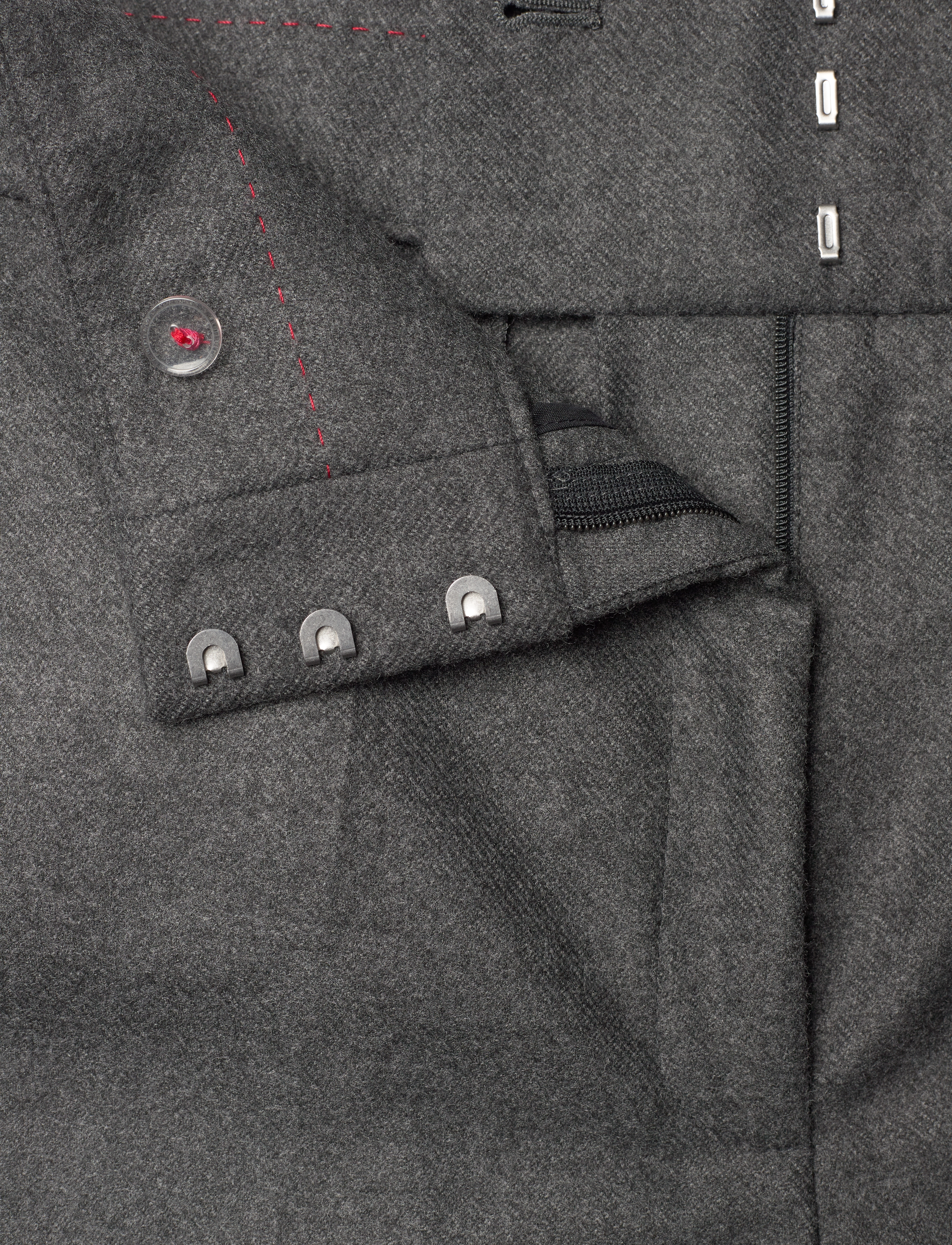 HUGO - Himia - festmode zu outlet-preisen - dark grey - 3