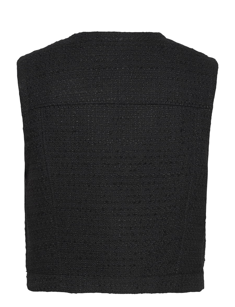 HUGO - Anoukari-1 - strickwesten - black - 1