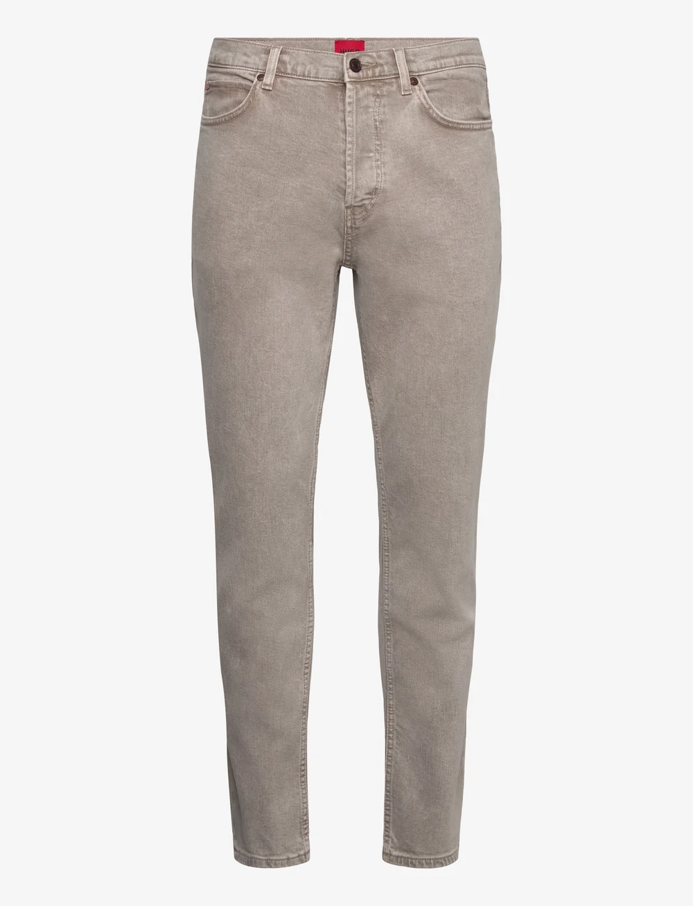 HUGO - HUGO 634 - tapered jeans - medium brown - 0