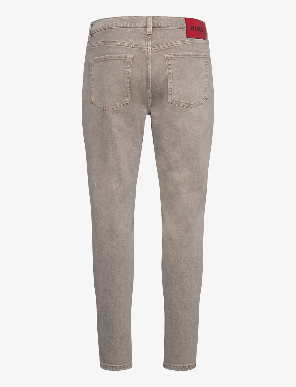 HUGO - HUGO 634 - tapered jeans - medium brown - 1