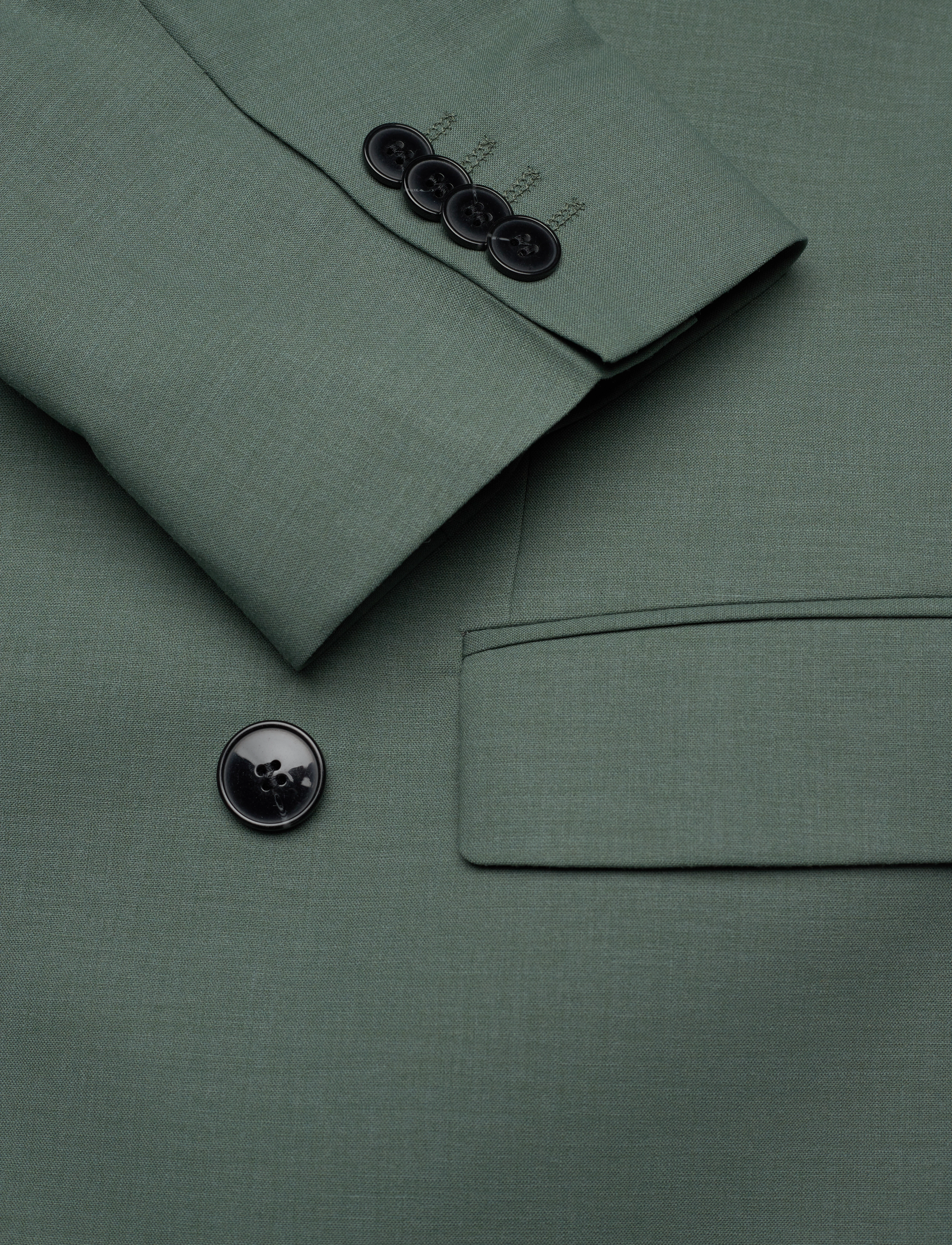 HUGO - Henry244F1X - dobbeltradede blazere - open green - 3