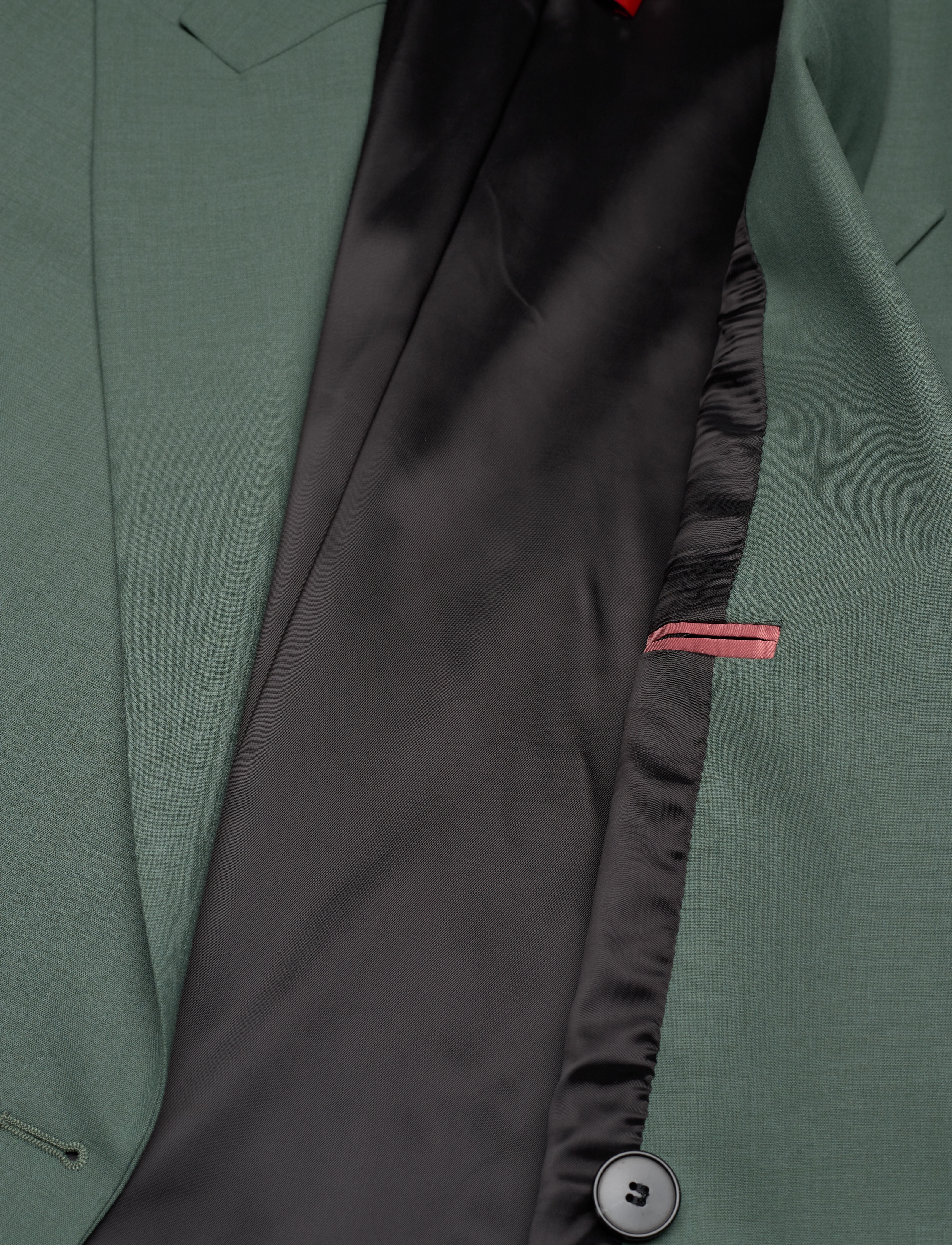 HUGO - Henry244F1X - dobbeltradede blazere - open green - 4