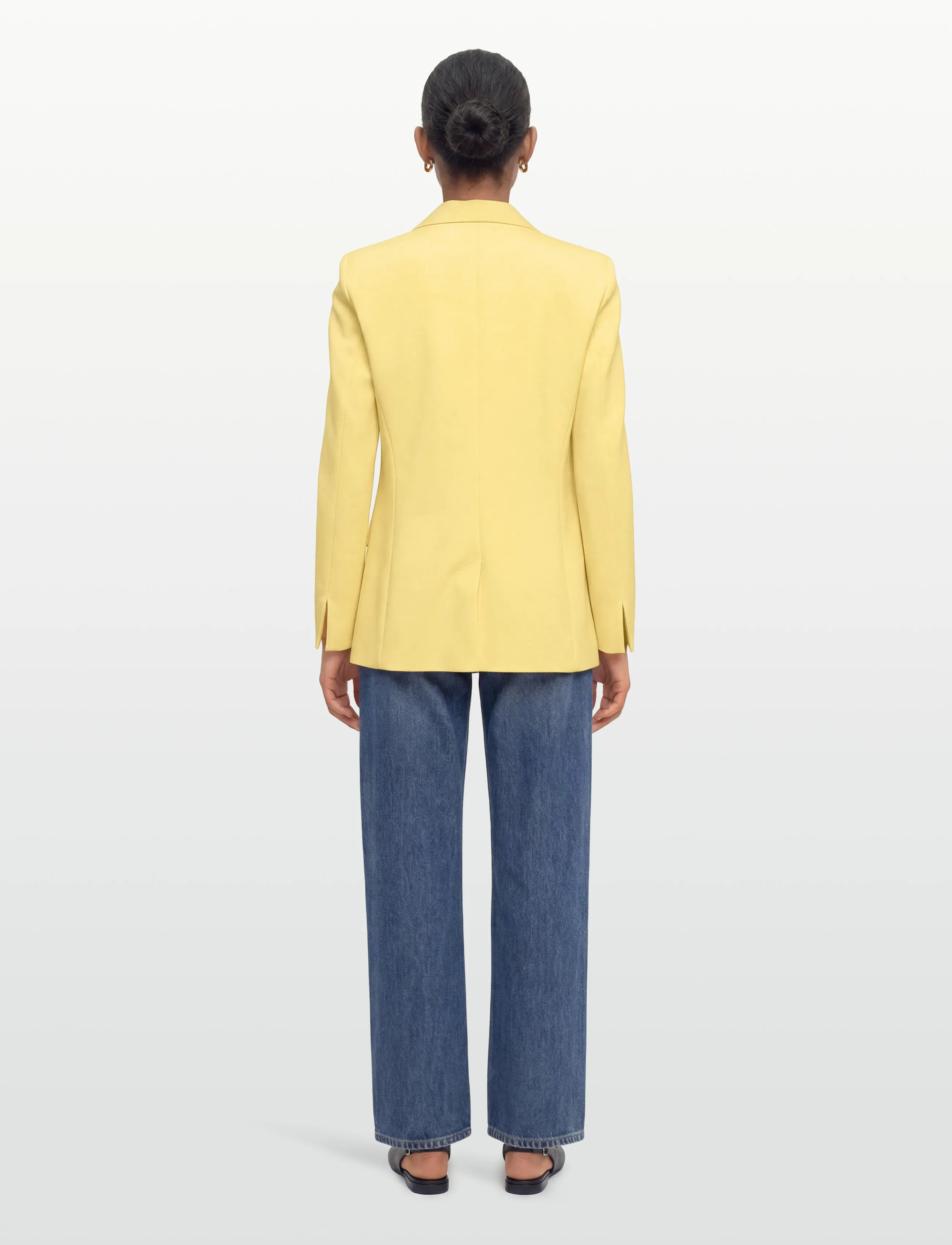 HUGO - Amegan - enkelknäppta kavajer - medium yellow - 4