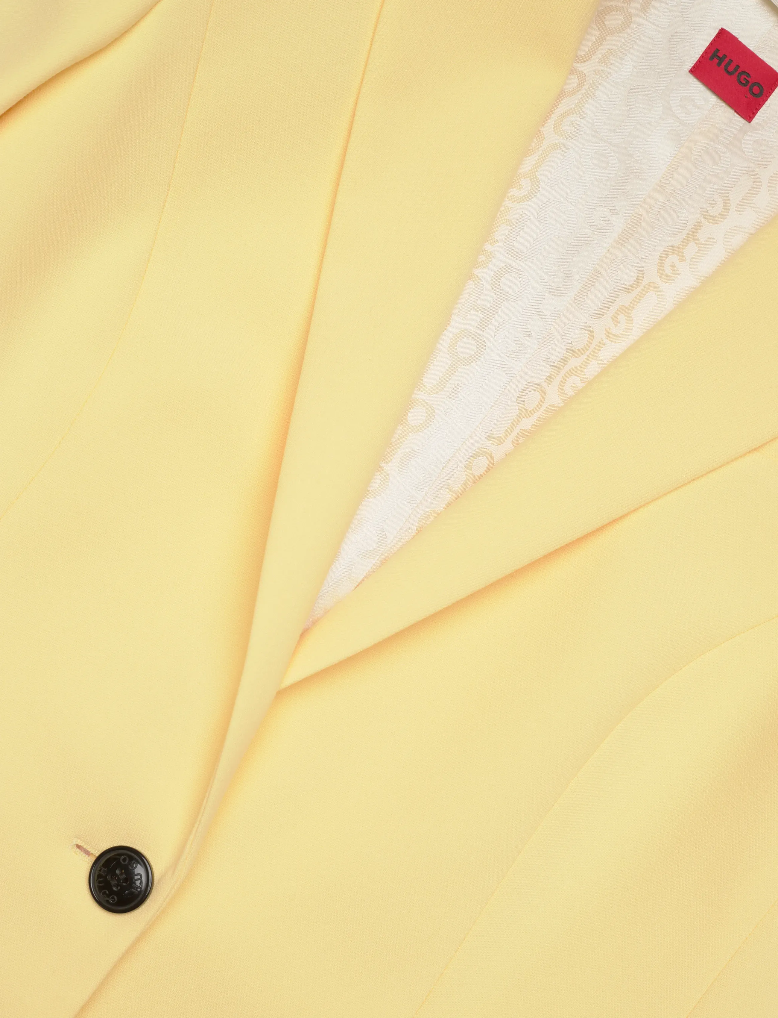 HUGO - Amegan - single breasted blazers - medium yellow - 2