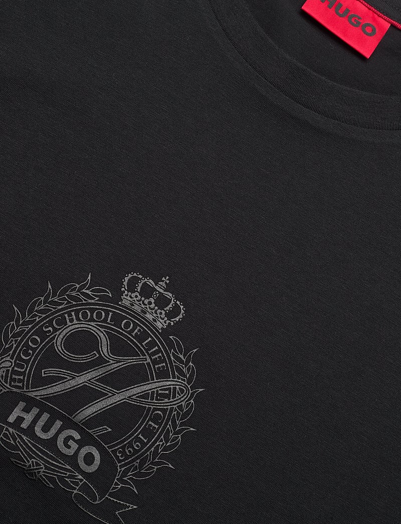 HUGO - Daminor - short-sleeved t-shirts - black - 2
