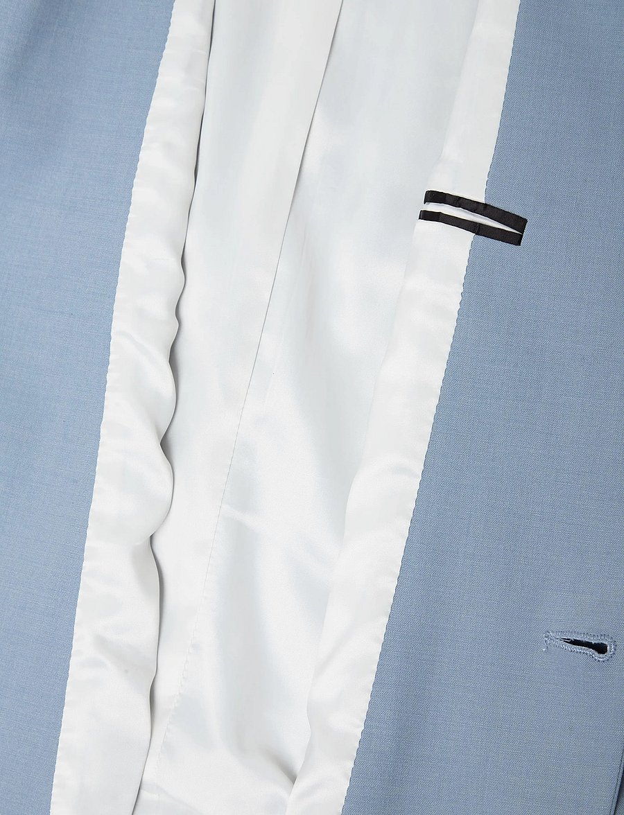 HUGO - Arti243F2X - single breasted blazers - open blue - 3
