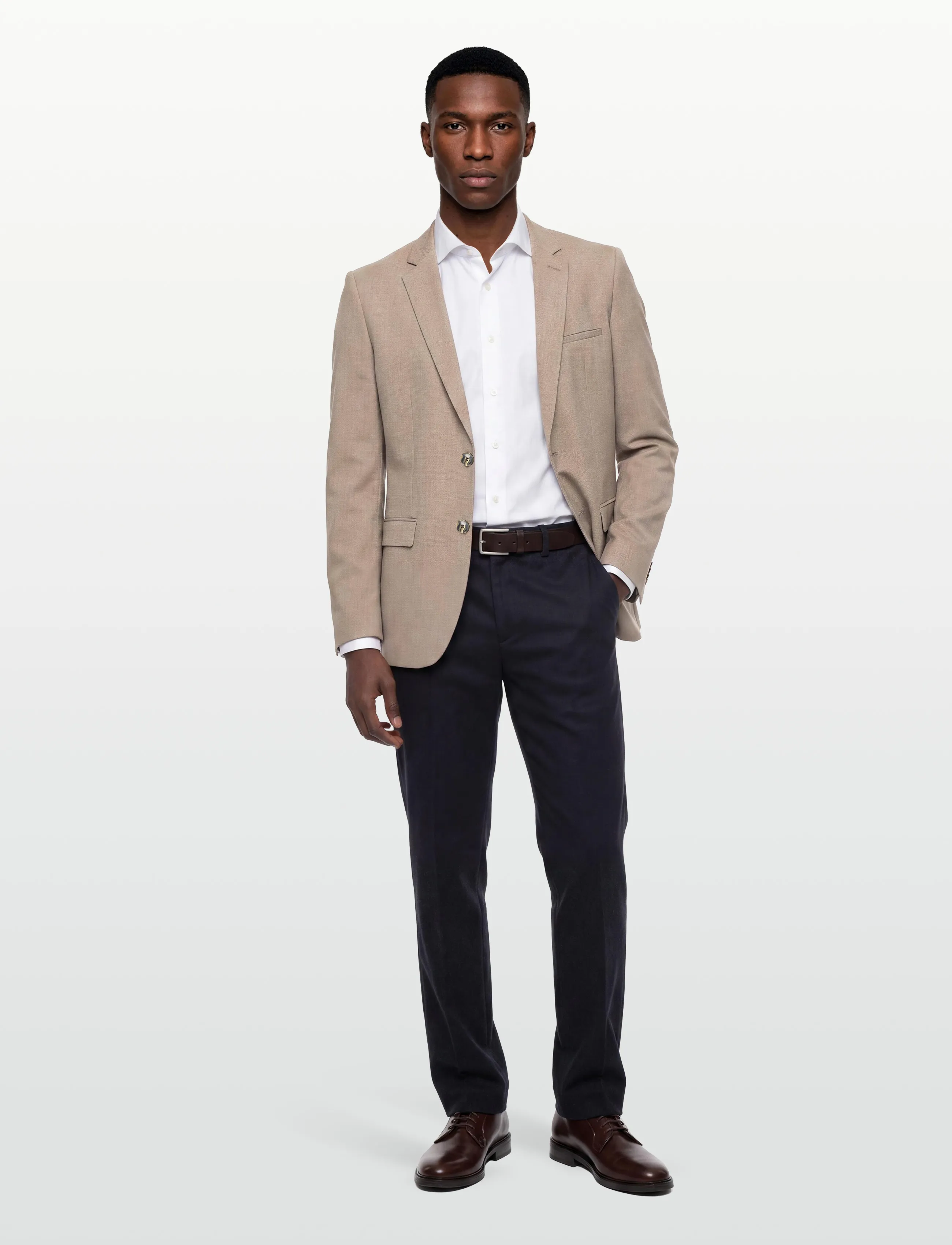 HUGO Arti232X, 46, Blazer, Beige - Single Breasted Männerswear