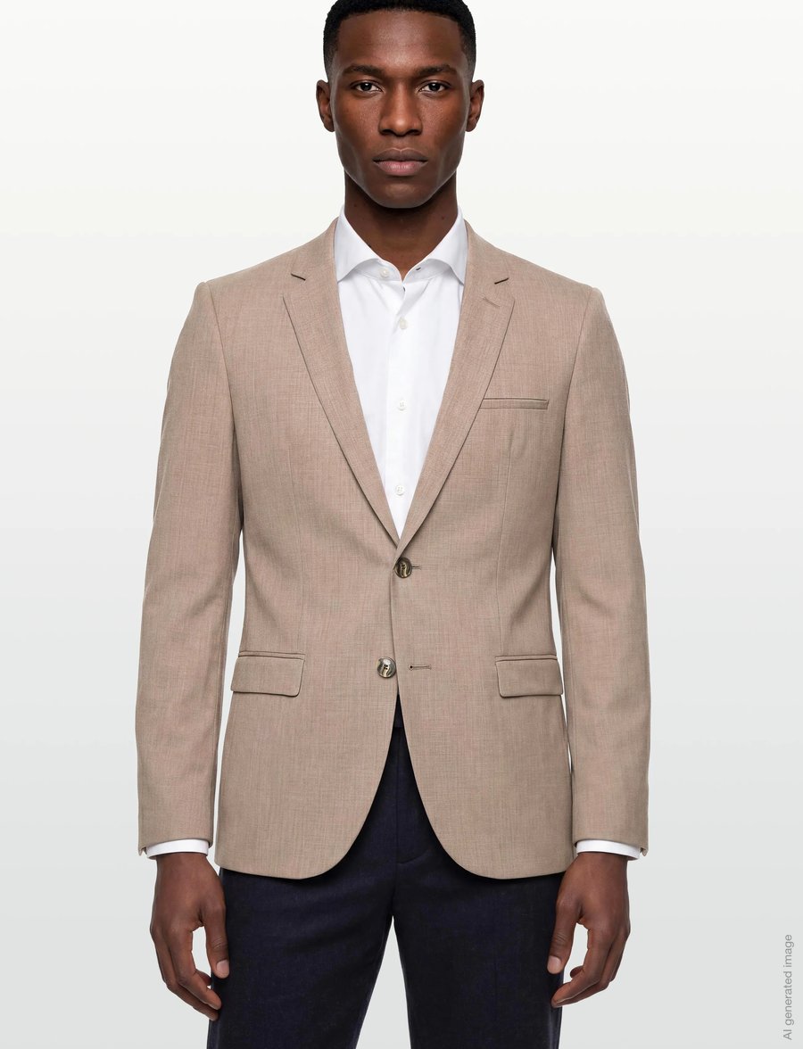 HUGO - Arti232X - enkelknäppta kavajer - medium brown - 3