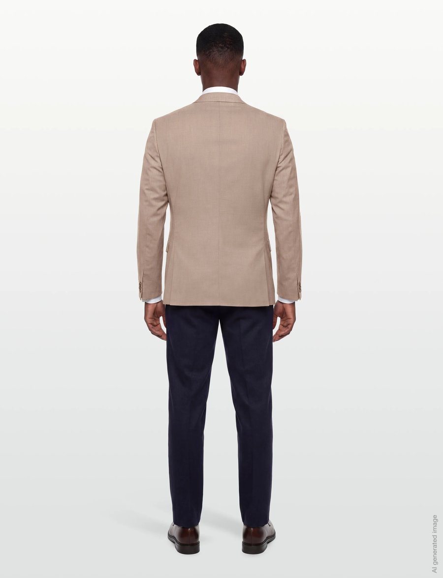 HUGO - Arti232X - enkelknäppta kavajer - medium brown - 4