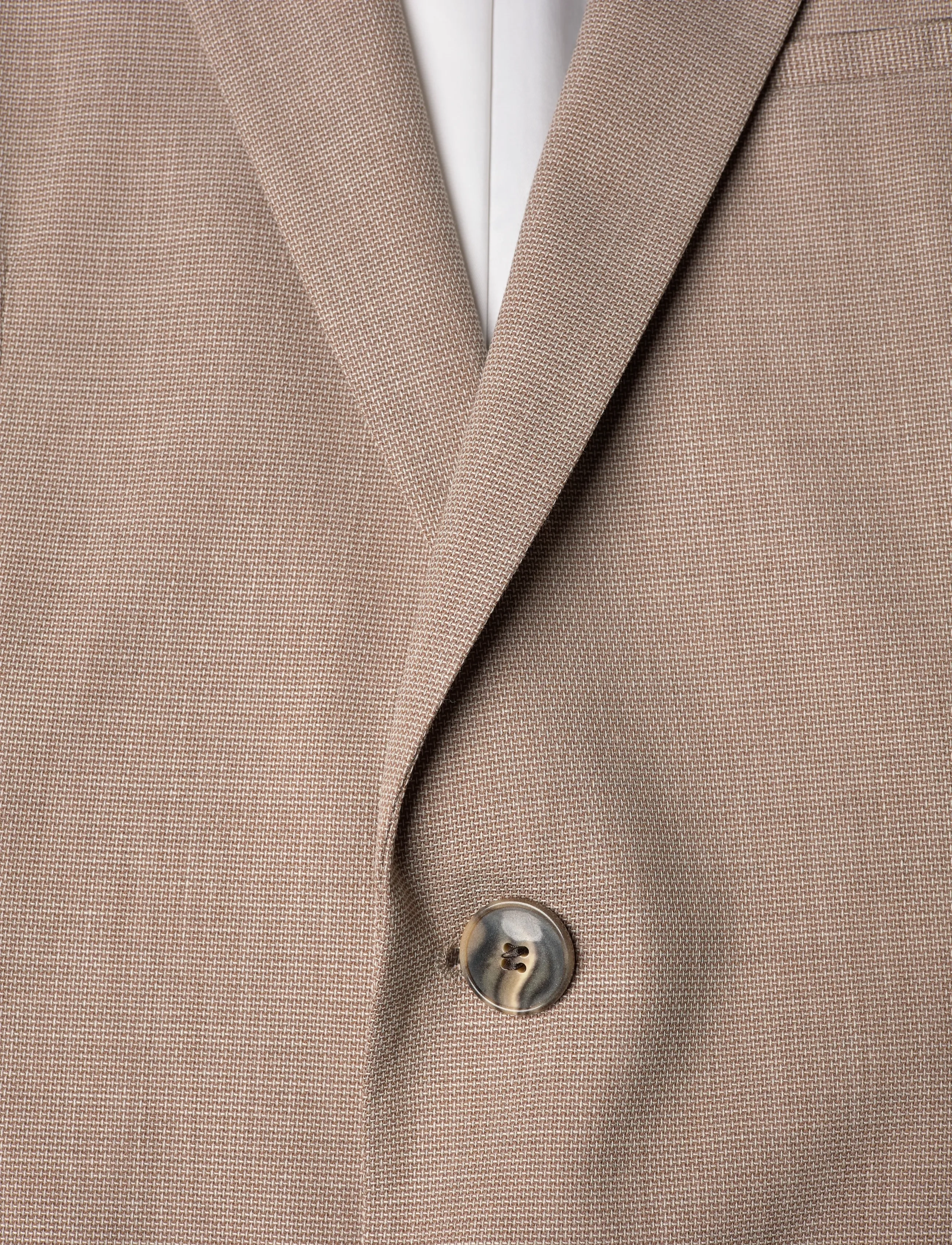 HUGO - Arti232X - enkeltradede blazere - medium brown - 2