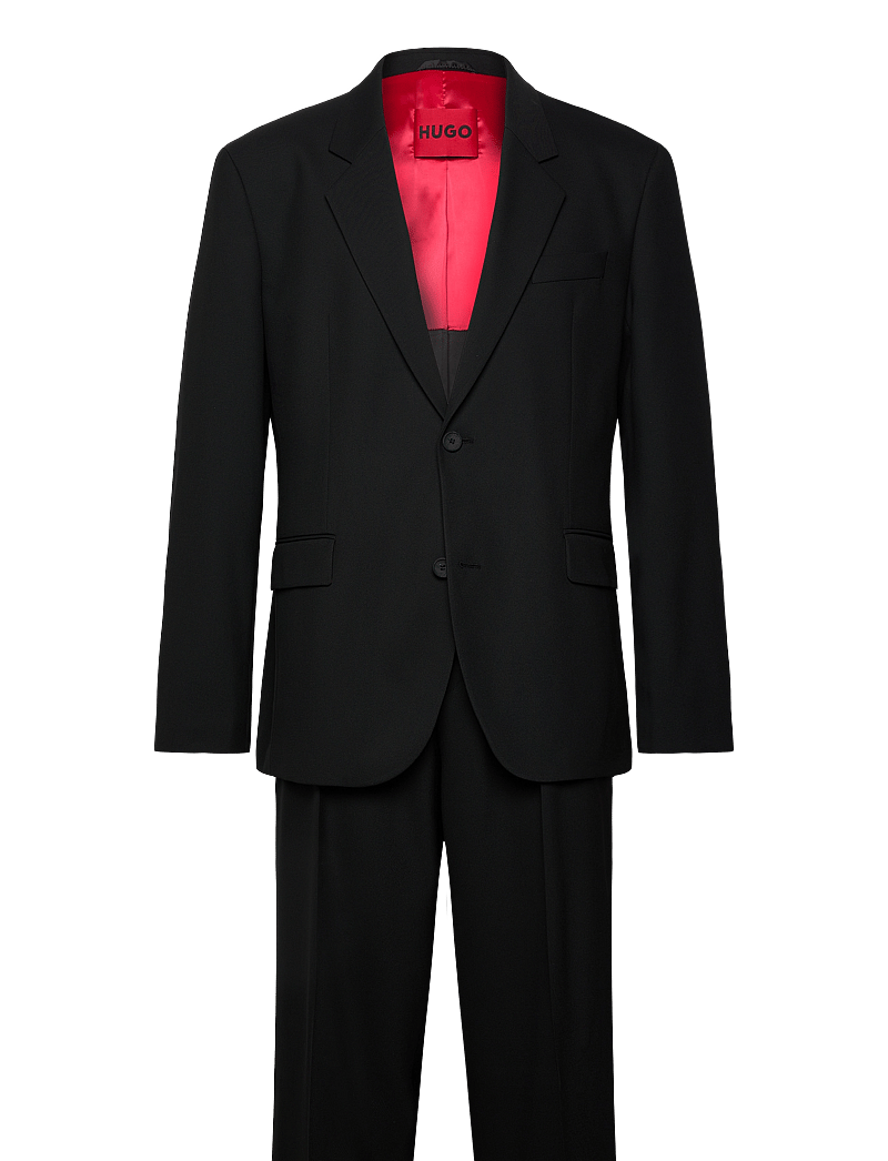 HUGO - Karlo-Flips251X - enkeltradede blazere - black - 0