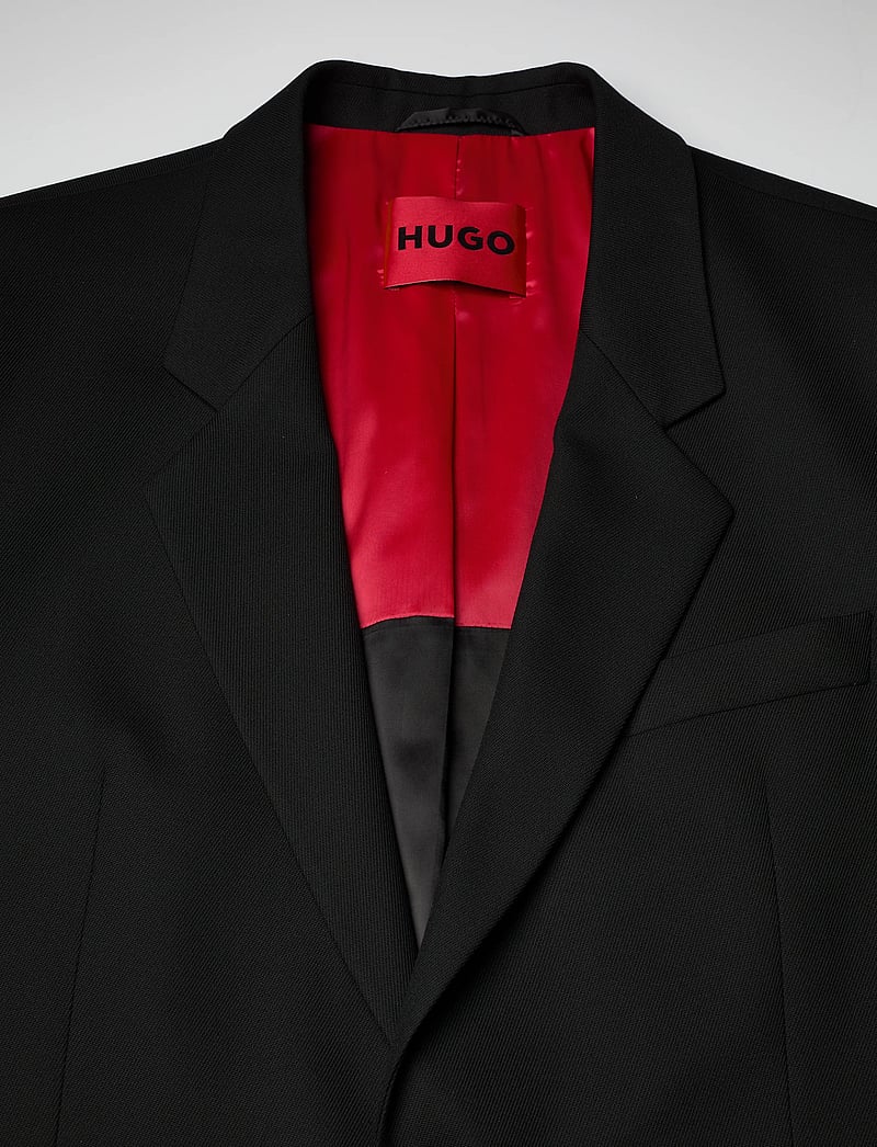 HUGO - Karlo-Flips251X - enkeltradede blazere - black - 4