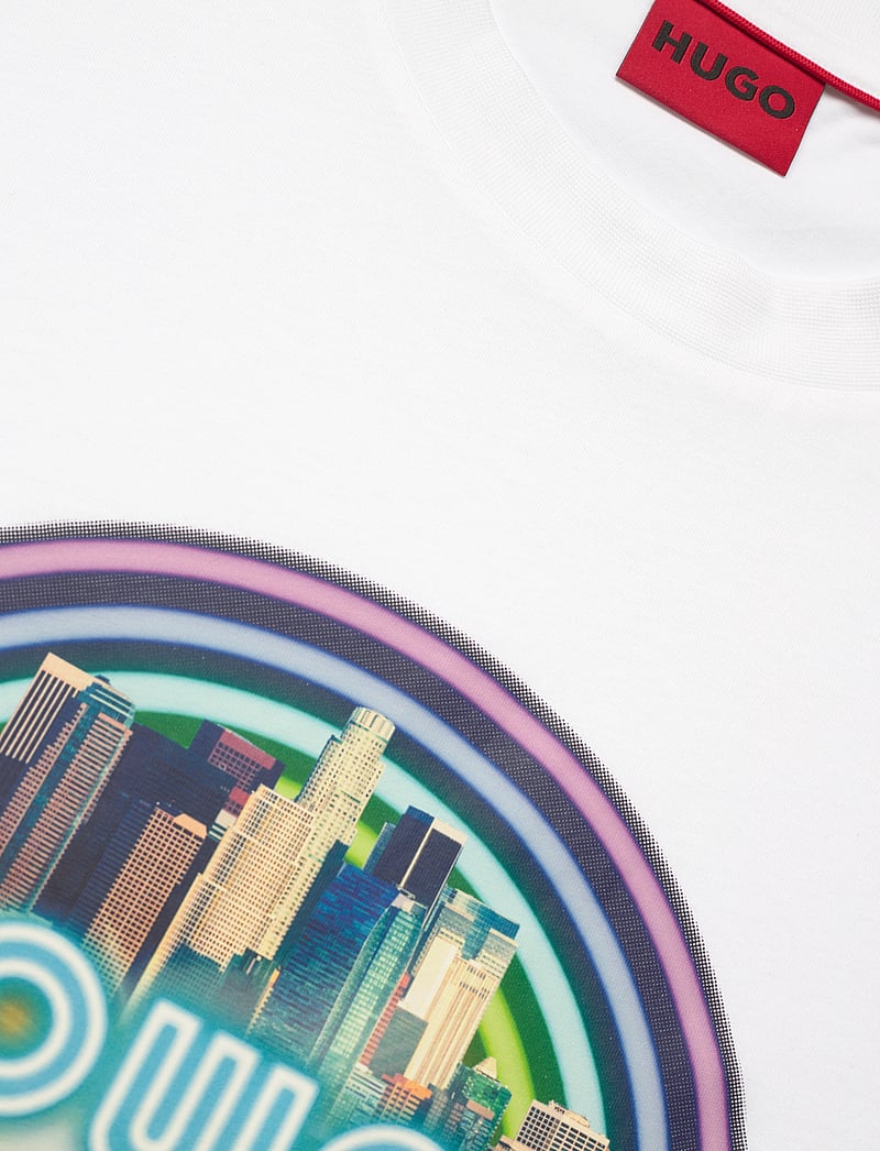 HUGO - Duwood - lühikeste varrukatega t-särgid - white - 2