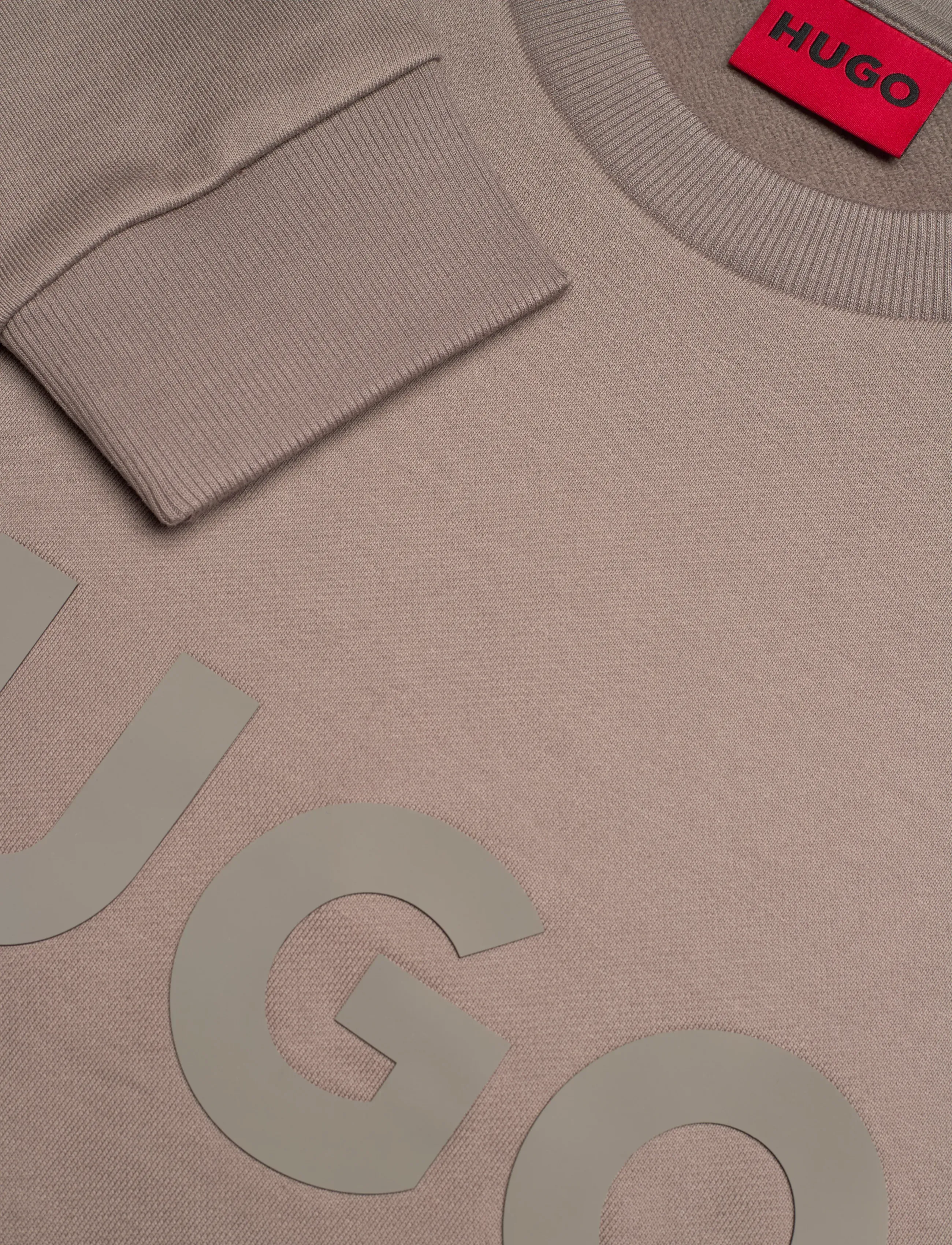 HUGO - Dinex - sweatshirts - light/pastel brown - 5