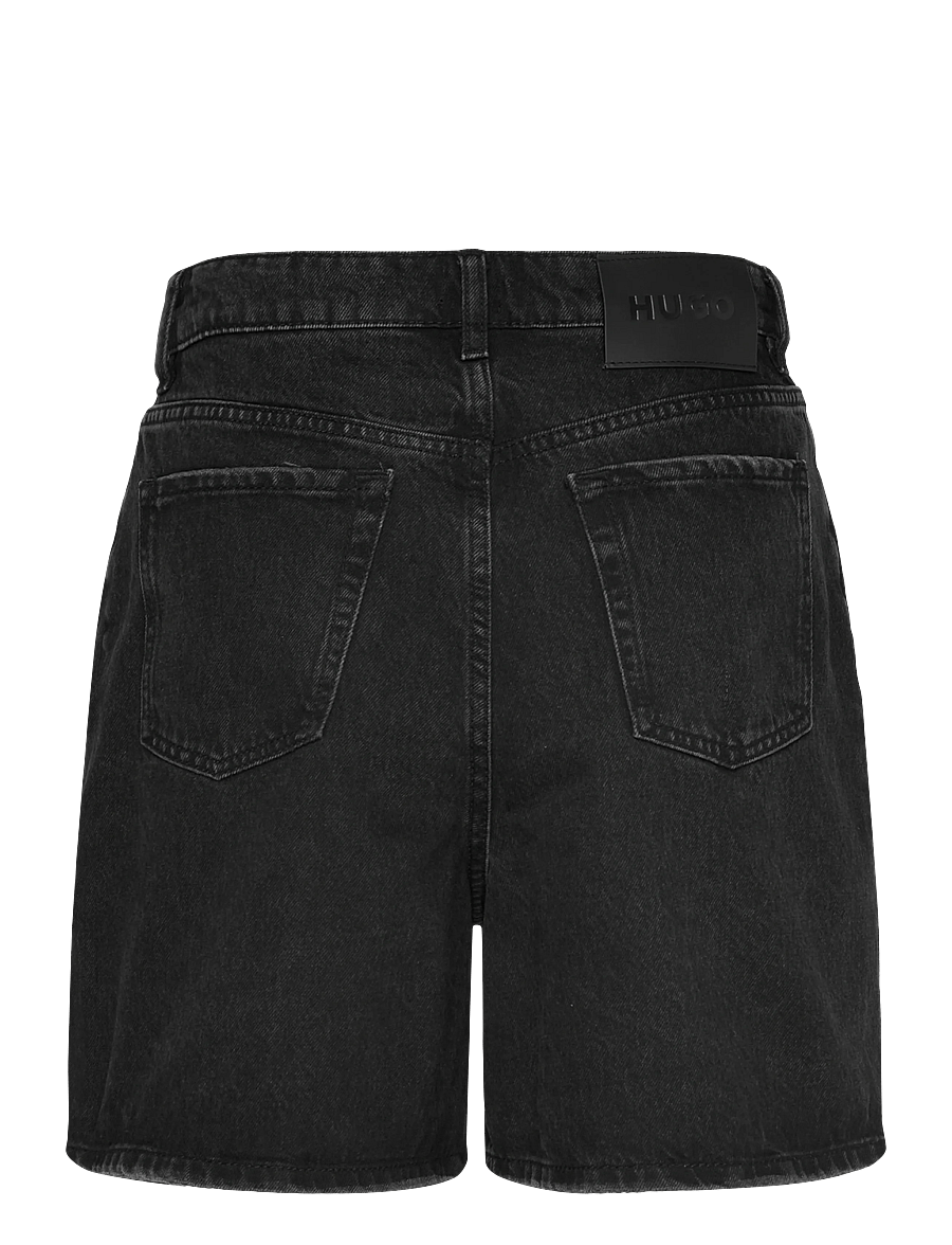 HUGO - Gelita - lühikesed teksapüksid - black - 1