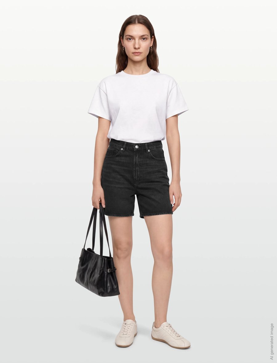 HUGO - Gelita - jorts - black - 0