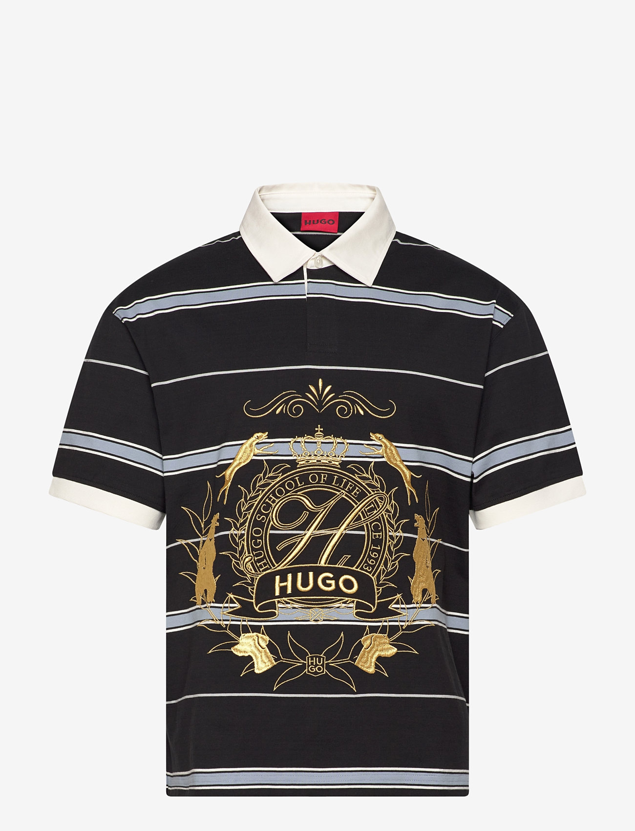 HUGO - Dulambro - kurzärmelig - black - 0