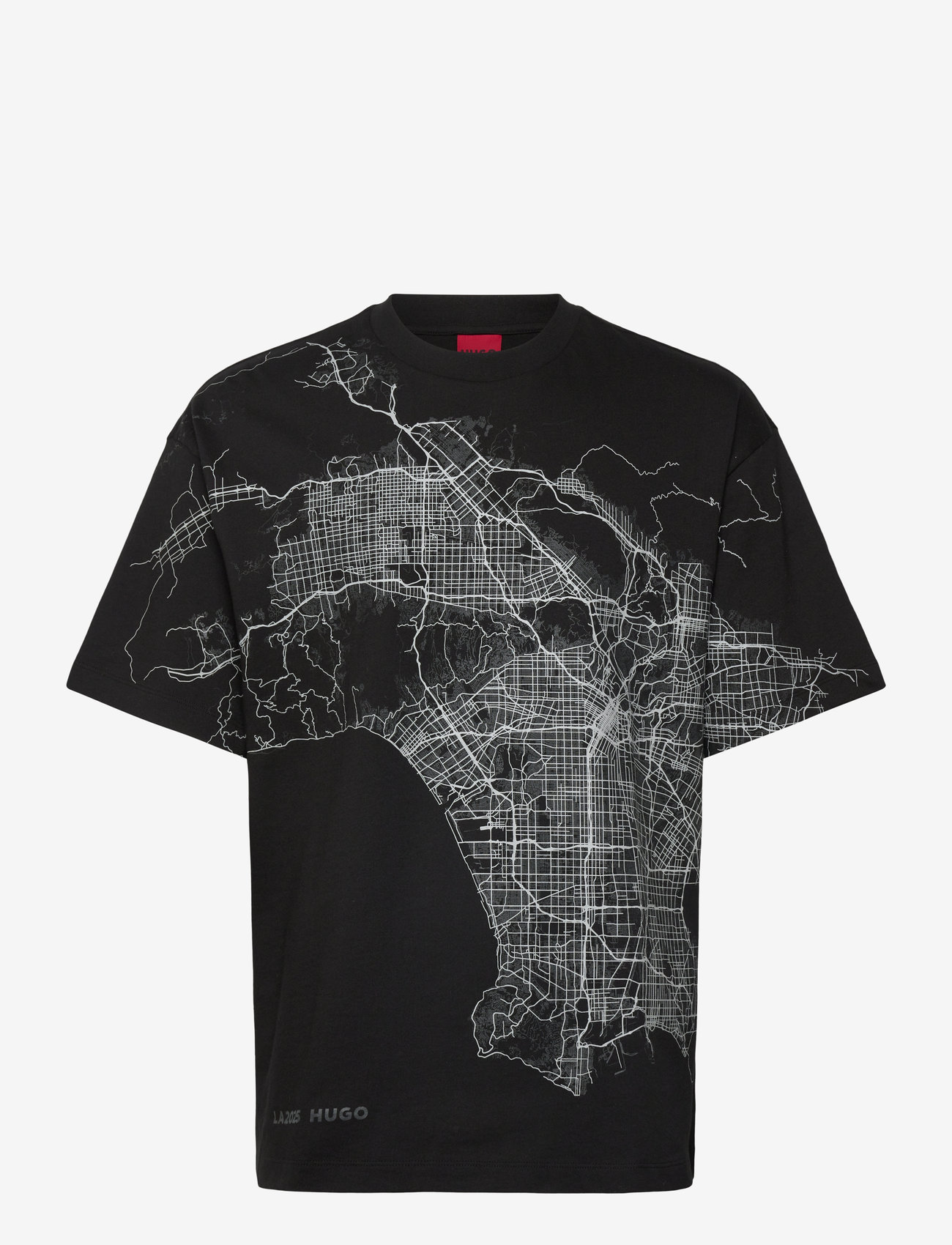 HUGO - Duglow - kurzärmelig - black - 0