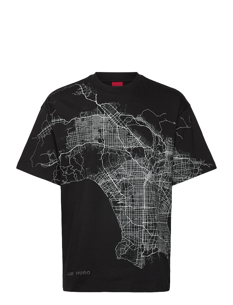 HUGO - Duglow - kurzärmelig - black - 0