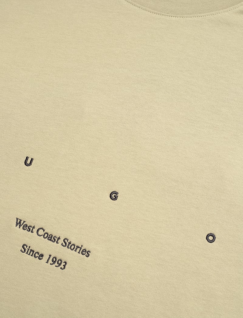 HUGO - Duwrite - short-sleeved t-shirts - open green - 2