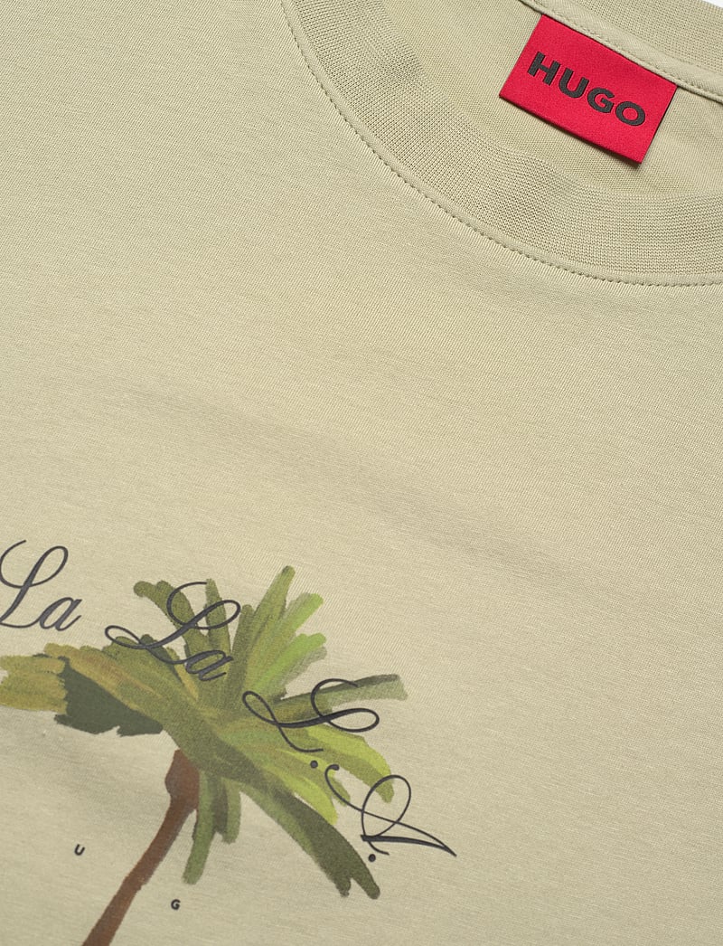 HUGO - Duwom - lühikeste varrukatega t-särgid - open green - 2