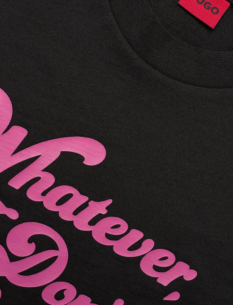 HUGO - Vintage Tee_15 - t-särgid - black - 2