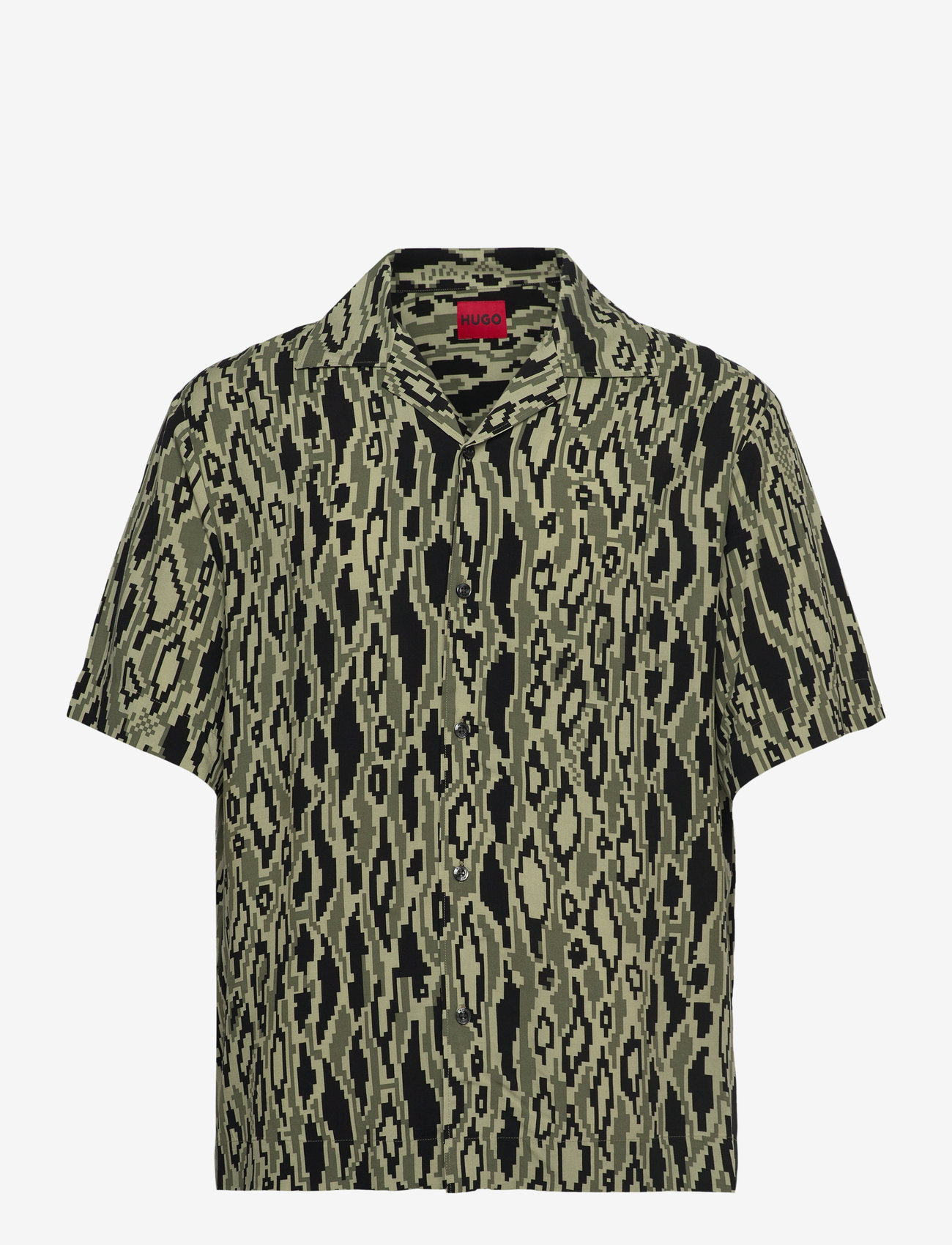 HUGO - Espino - lühikeste varrukatega särgid - open green - 0