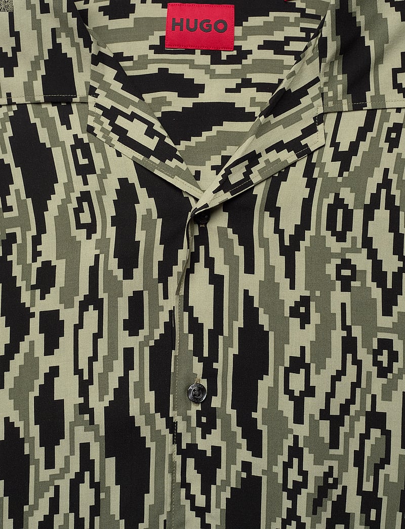 HUGO - Espino - lühikeste varrukatega särgid - open green - 2