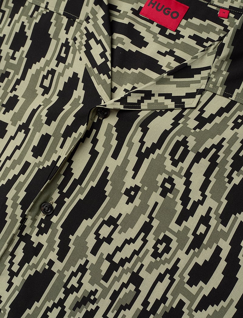 HUGO - Espino - lühikeste varrukatega särgid - open green - 3