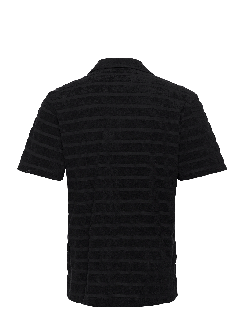 HUGO - Ellino - short-sleeved t-shirts - black - 1