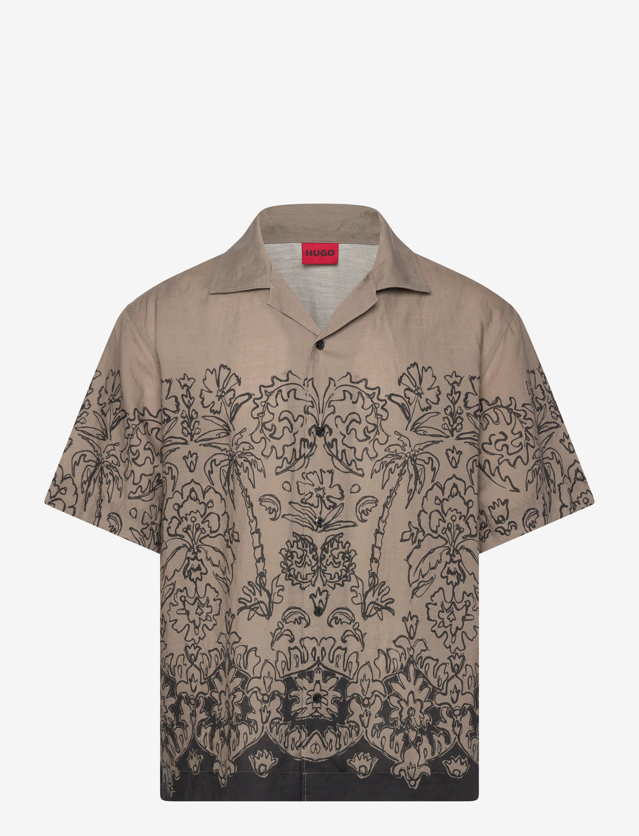 HUGO - Espino - linasest riidest särgid - medium brown - 0