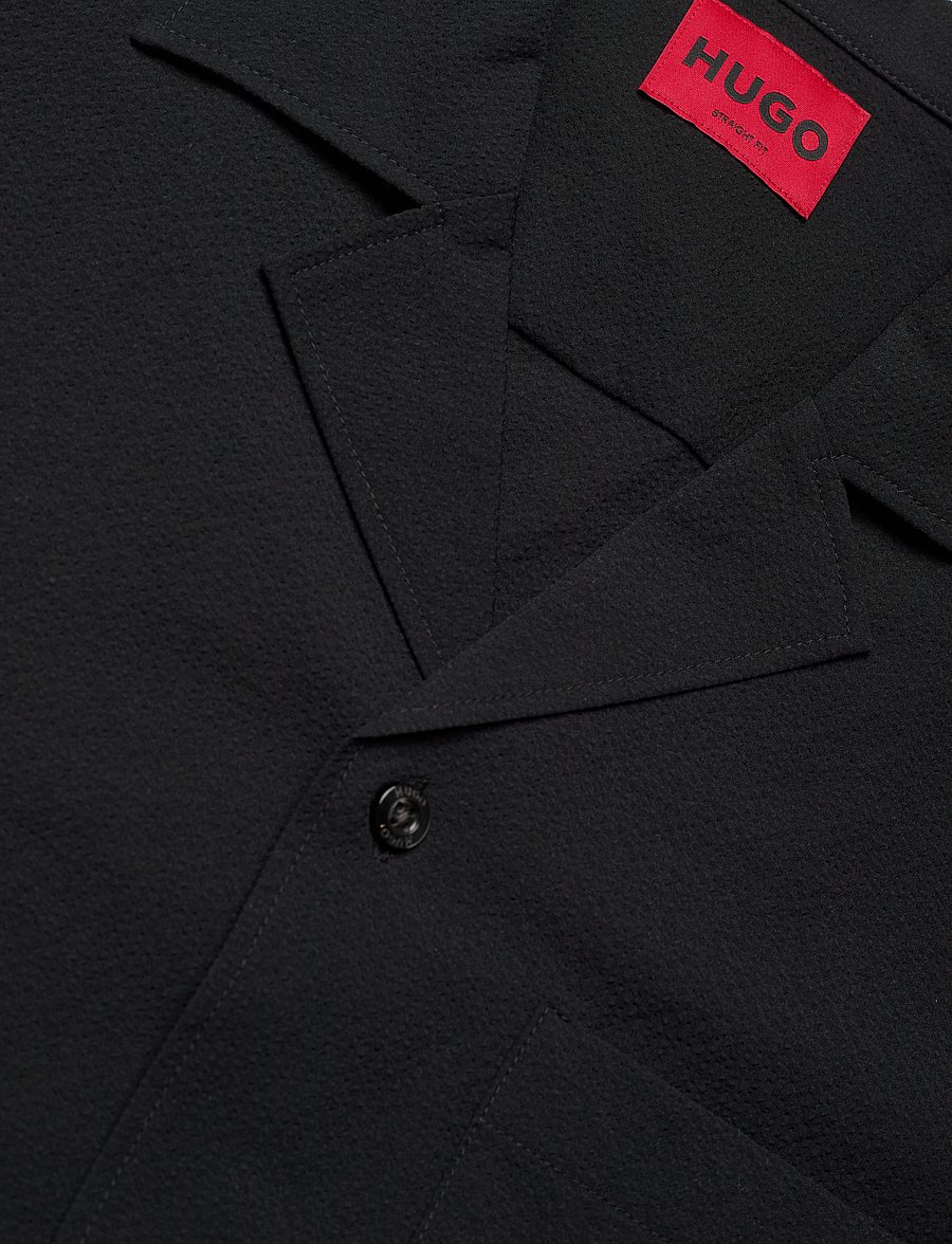 HUGO - Ellino - chemises à manches courtes - black - 3