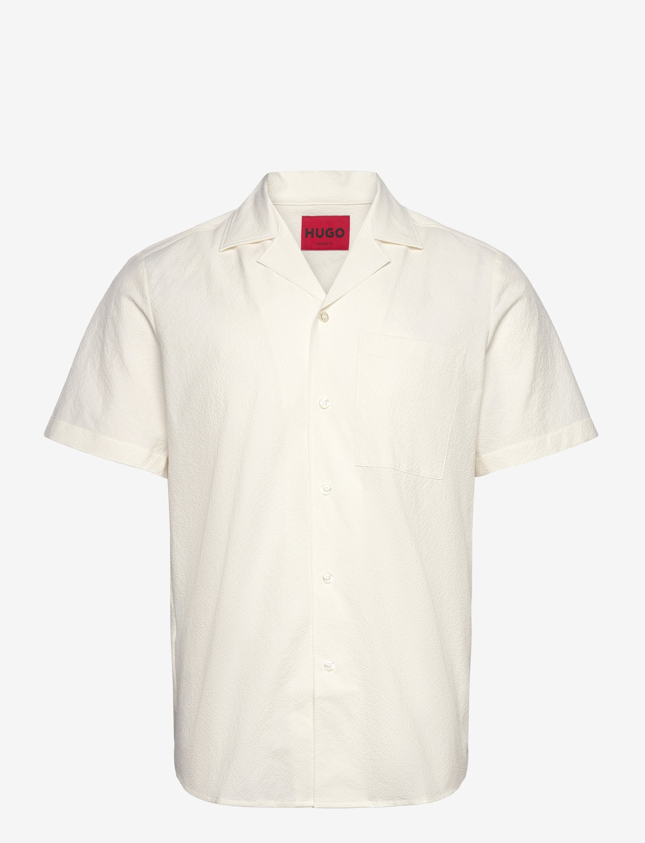 HUGO - Ellino - kortærmede skjorter - natural - 0