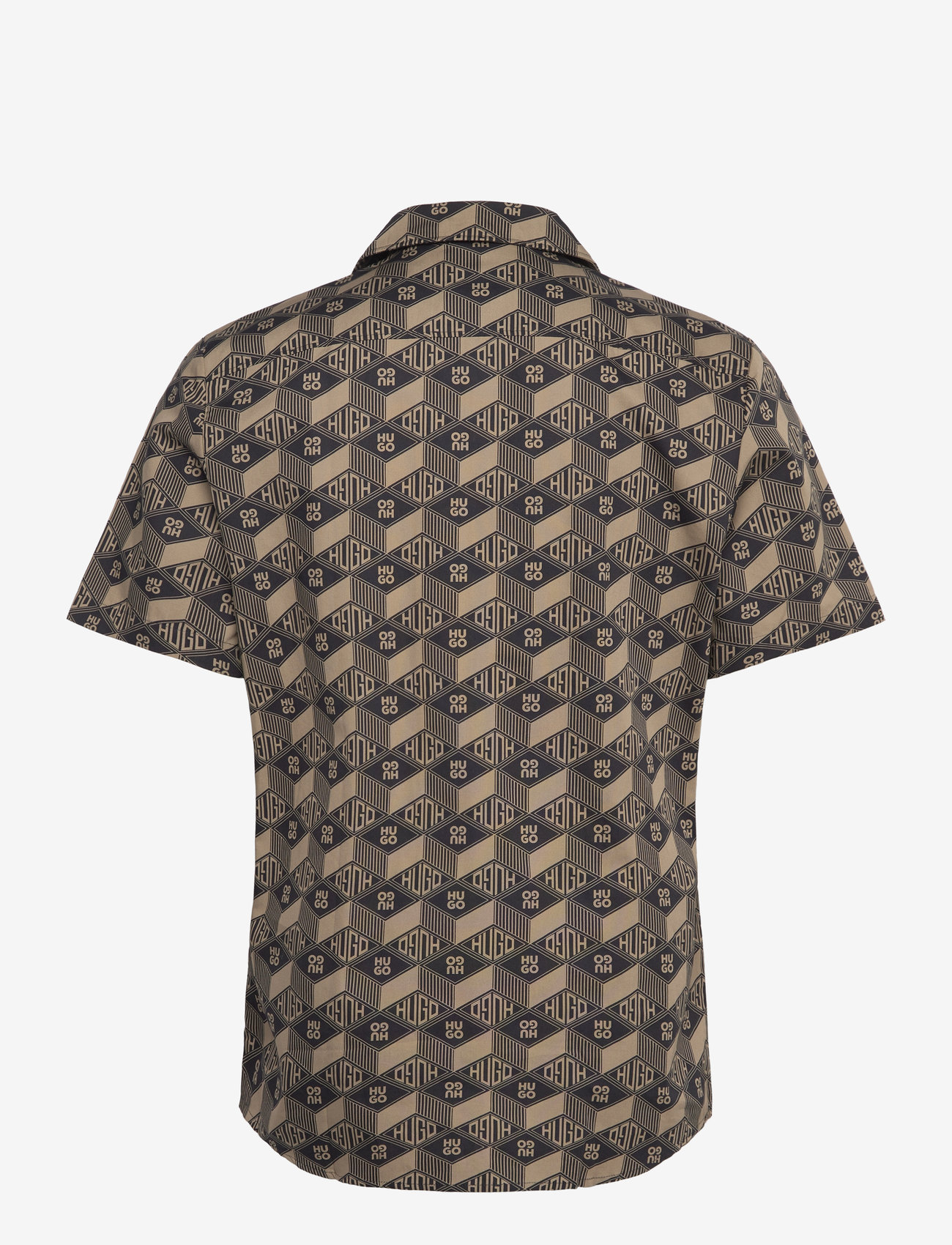 HUGO - Ellino - lühikeste varrukatega särgid - black - 1