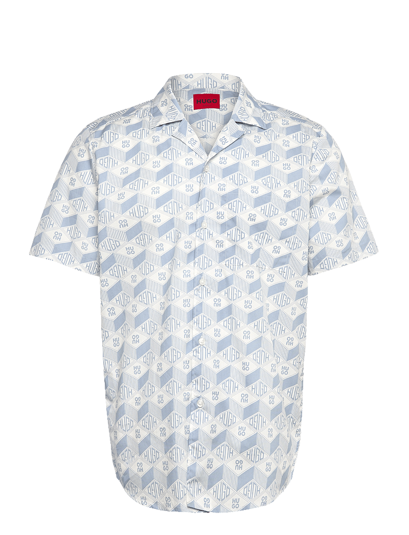 HUGO - Ellino - kurzarmhemden - open blue - 0
