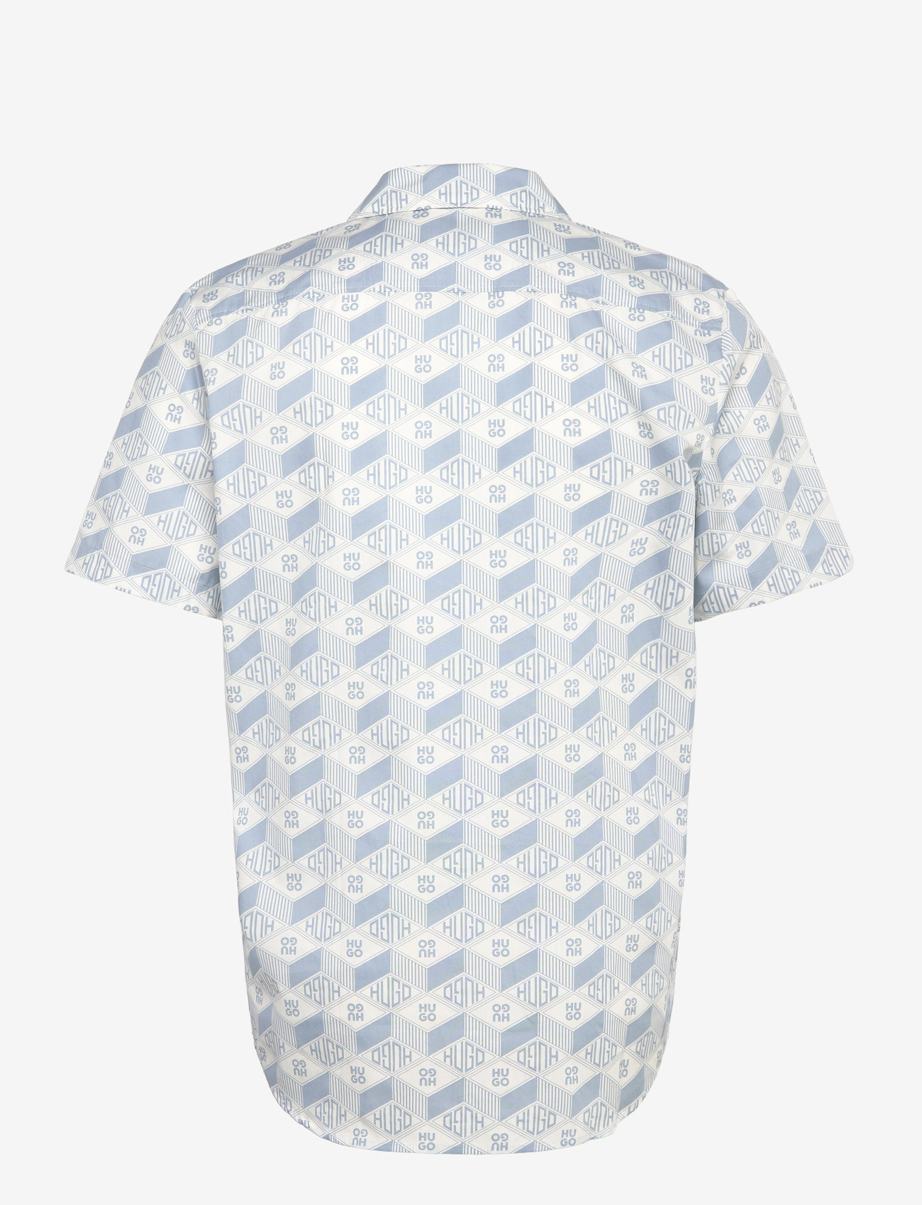 HUGO - Ellino - short-sleeved shirts - open blue - 1