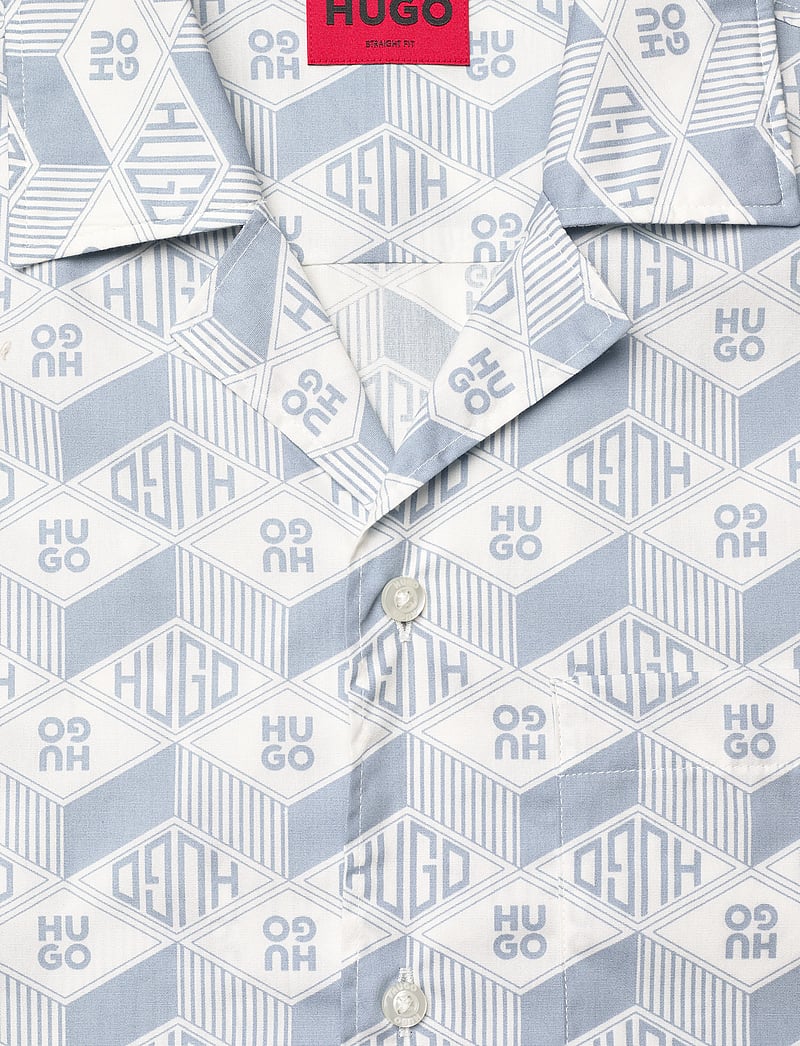 HUGO - Ellino - kurzarmhemden - open blue - 2