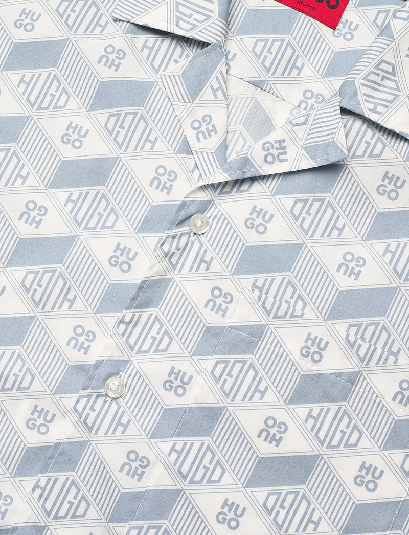 HUGO - Ellino - kurzarmhemden - open blue - 3